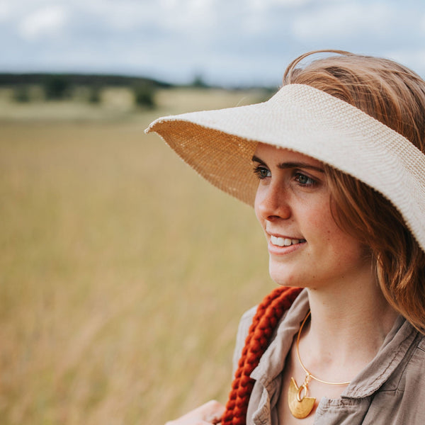 Artisan Hand Woven Visor