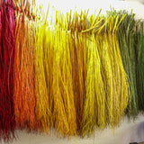 Colourful Palm Fibres Hand Dyed