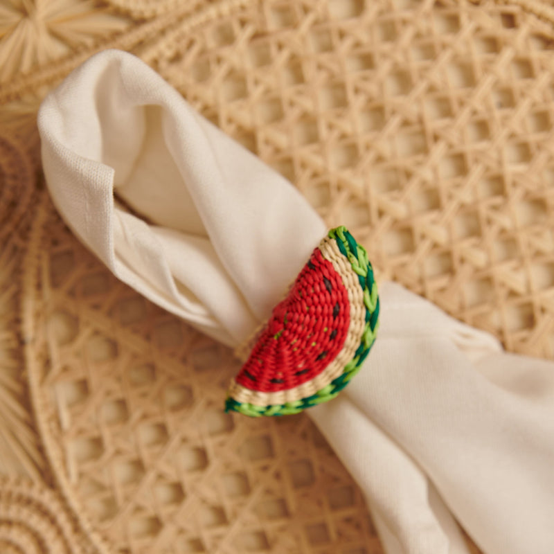 Palmito Fruity Napkin Rings (Set of 4)