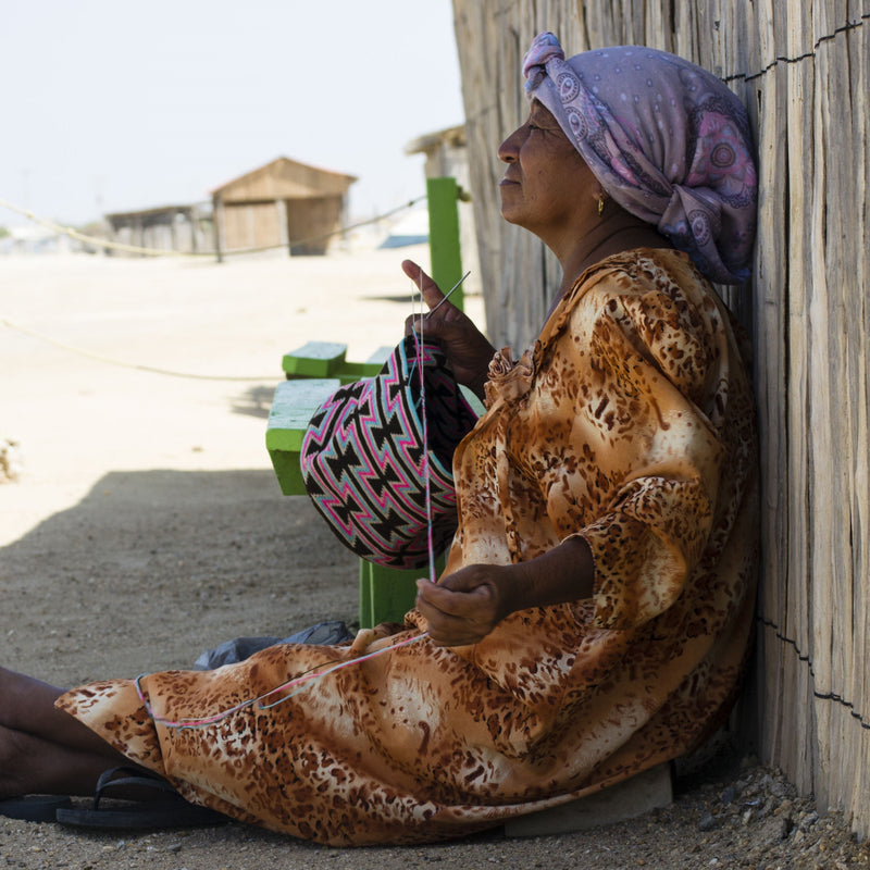 Wayuu Artisans Weaving