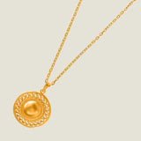 Handmade Gold Pendant Necklace