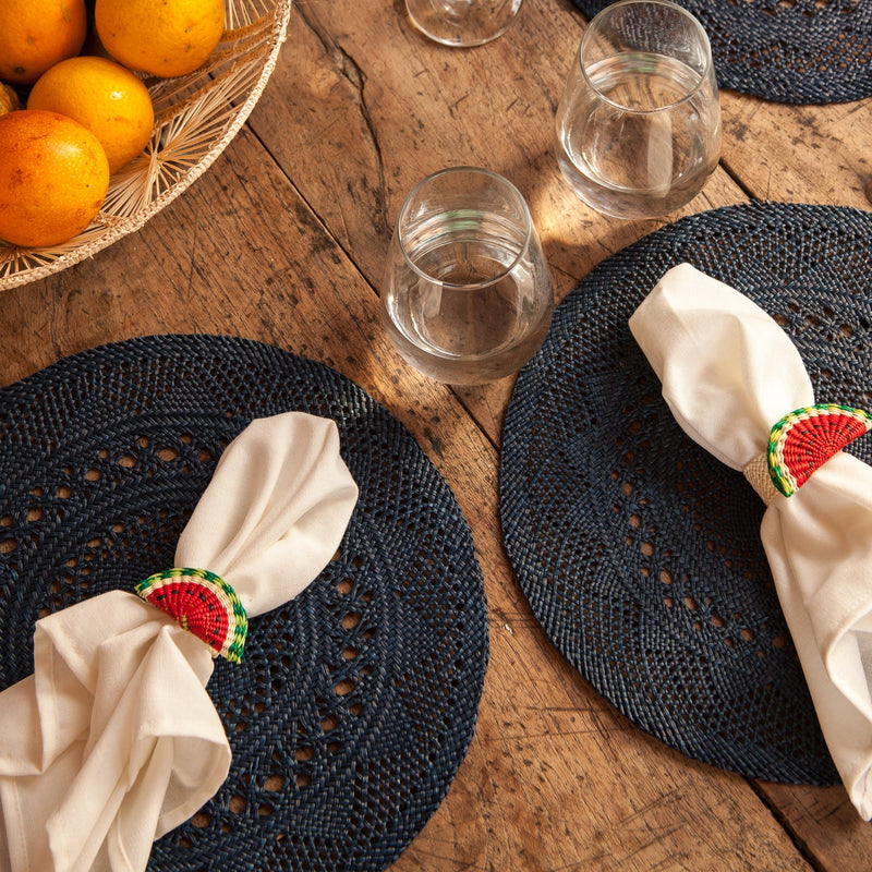 Palmito Fruity Napkin Rings (Set of 4)