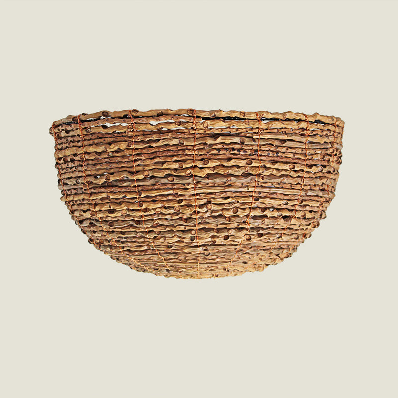 Raffia Woven Dome Lamp Shade