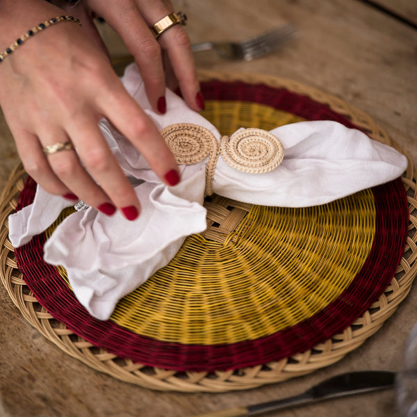 Hand Woven Colourful Artisan Placemats