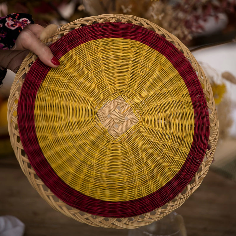 Hand Woven Colourful Artisan Placemats