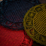 Hand Woven Artisan Coloured Placemats