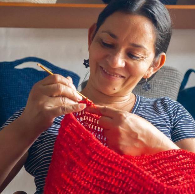 Curiti Artisans Weaving in Colombia
