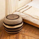 Caña Flecha Woven Pouf - The Colombia Collective