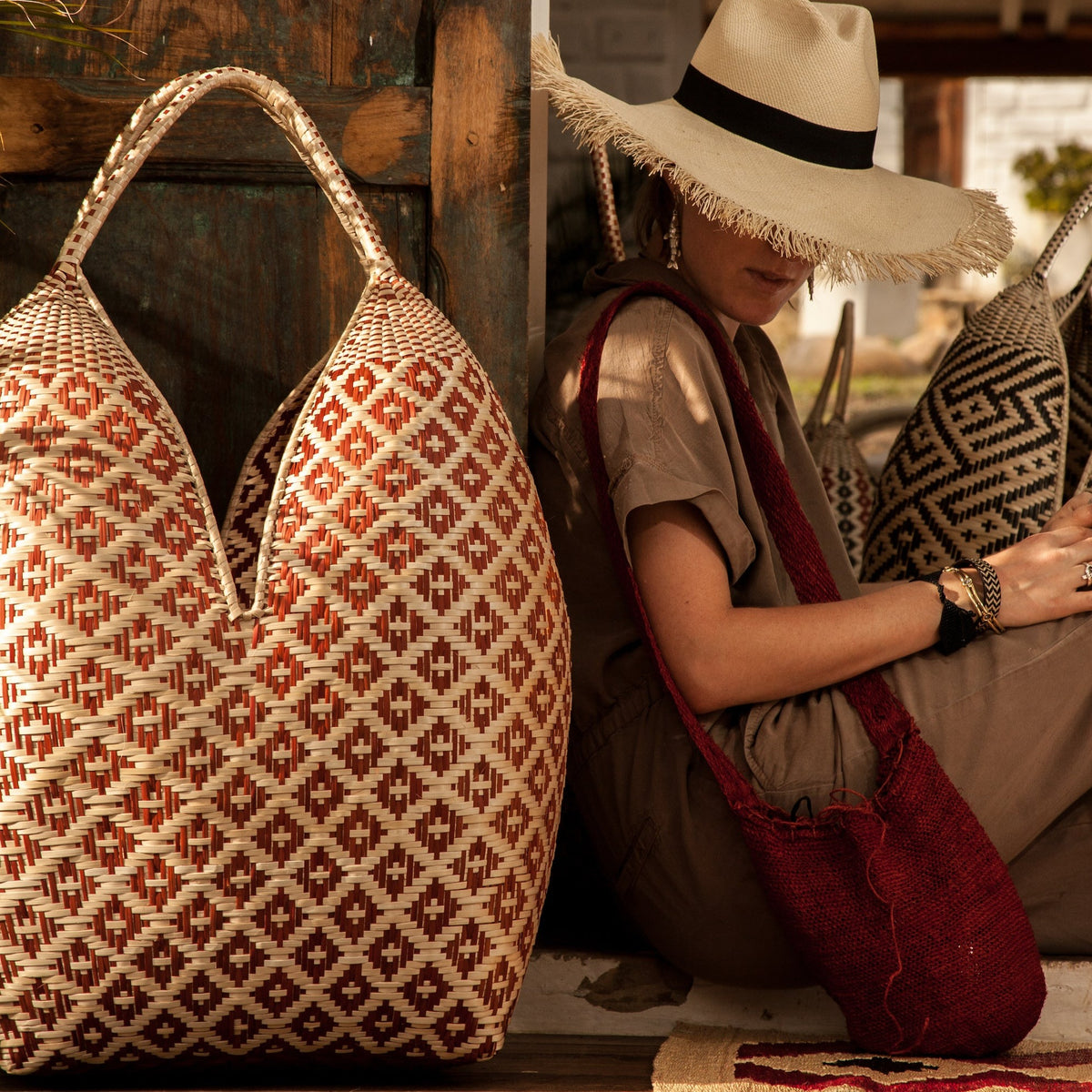 Colombian Hand Woven Baskets and Bins – The Colombia Collective